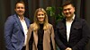 Kristian Strøm, regionsdirektør for Stor-Oslo og Sør-Øst, Stine Fjærli Sjøthun, divisjonsdirektør Byggautomasjon og Rustam Arzumov, regionsdirektør for Vest. Foto: Viktor Tangestuen GK Gruppen