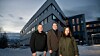 F.v. Roy Heggelund, prosjektleder i Consto, Øyvind Eklo, prosjektsjef i Siva og Ida Bordi Stene, Constos BREEAM-ansvarlig. Foto: Siva