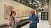 Stefania Gardarsdottir og Petter Røkke fra SINTEF i det nye Energibygget på Gløshaugen der Energieffektiv Fremtid arrangeres 22. mai. Foto: Sintef