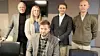 Fra venstre: Svein Halleraker, Link Arkitektur AS, Elin Halstadtrø, Reidar Christoffer Bjørnsen Wulfsberg, Christopher Simonsen og Andreas Svendsen fra Vedal Entreprenør. Fotograf: Jan Ivar Bøe, Akershus fylkeskommune