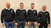 Her ser vi alle eiere i Nordvest Miljø AS, fra venstre Andreas Knutsen, strategi- og markedsleder, daglig leder Ole Jonny Rogne , Thomas Lund, system- og teknologiansvarlig, og Kjell Arvid Arnestad, avdelingsleder.