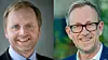 Bjørn K. Haugland, adm.dir. i Skift og Kim R. Lisø, konsernsjef i GK