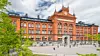 Södra Latins gymnasium, en av 160 AI-styrte bygninger som minsker energiforbruket og ikke minst utgiftene.