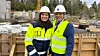 Nina Solli og Kommunalminister Bjørnar Skjæran. Foto: NHO Byggenæringen