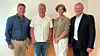 Bygghåndverk Norge. Fra venstre: Knut Strand Jacobsen – adm.dir., Thor Steinar Sandvik – styreleder, Anna Fuhrhoff Jensen – nestleder, Stein Hesstvedt, viseadm. direktør. Foto: Byggmesterforbundet.