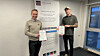 Daglig leder Mathias Spolén Erstad, og anleggsleder Patrik Pantzar i FLOW Klima Oslo AS, er stolte over at de nå kan fortelle markedet at de er ISO sertifiserte innenfor standardene ISO 9001 og 14001.