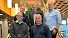Deler av styret i Kulvent. Bak: Einar Gulbrandsen, Henning Friis og Kristoffer Borge. Foran: Espen Rønning og Thomas Bergersen.
