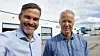 På bildet ser vi fra venstre, adm. direktør Bjørn-Osvald Skandsen, og fabrikksjef Svein Erik Johansen i Systemair Norge. Begge mener de betydelige investeringene som har blitt gjort nå, og de senere årene, er med å styrke deres konkurransekraft i byggebra
